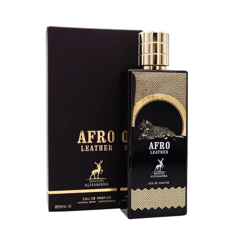 Maison Alhambra Afro Leather EDP Spray for Men - 2.72 oz Fragrance