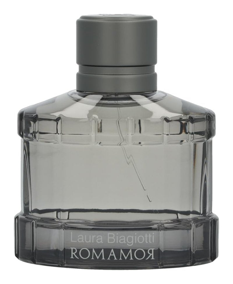 Laura Biagiotti Romamor - Cologne for Men - Amber Woody Fragrance - Perfume for Men with Grapefruit, Black Pepper, Vetiver and Ginger - 2.5 oz