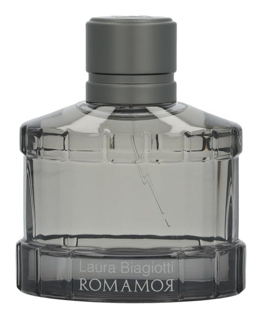 Laura Biagiotti Romamor - Cologne for Men - Amber Woody Fragrance - Perfume for Men with Grapefruit, Black Pepper, Vetiver and Ginger - 2.5 oz