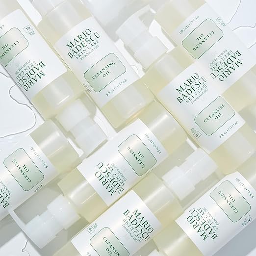 Mario Badescu Double Cleansing Skincare Bundle | Cleansing Oil & Foaming Cleanser for All Skin Types