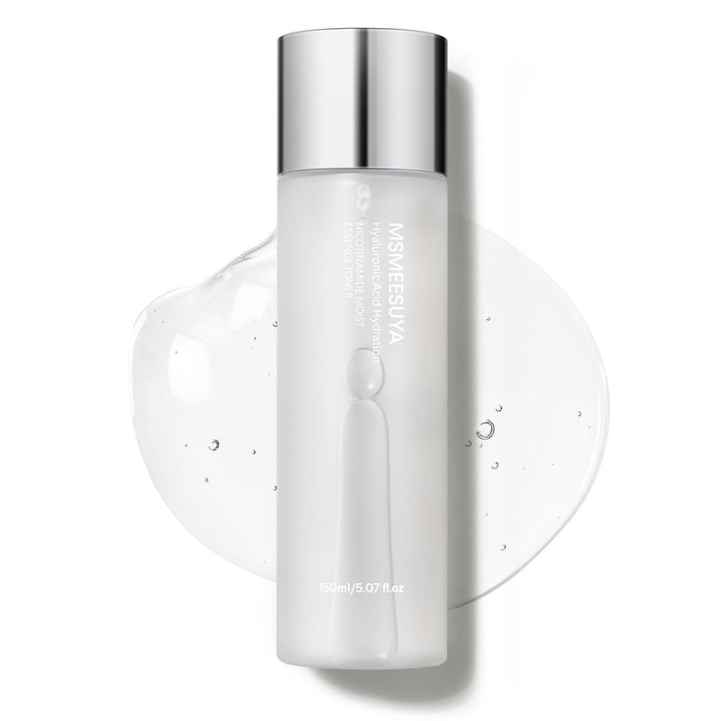 MSMEESUYA Niacinamide Moist Essence Toner, with Niacinamide, A Fresh and Delicate Feel, Moisturizing, Alcohol-Free, Suitable for All Skin Types, 150ml/5.07 fl oz