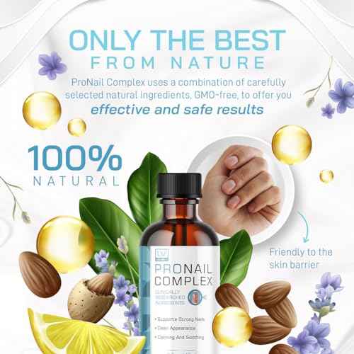 (2 Pack) Pronail Complex - Original Formula Toenail Treatment Pronail Complex Liquid Drops Premium Formula Extra Strength, Pro Nail Complex Oil Liquid Drop All Natural Support, 2 Bottles for 2 Months