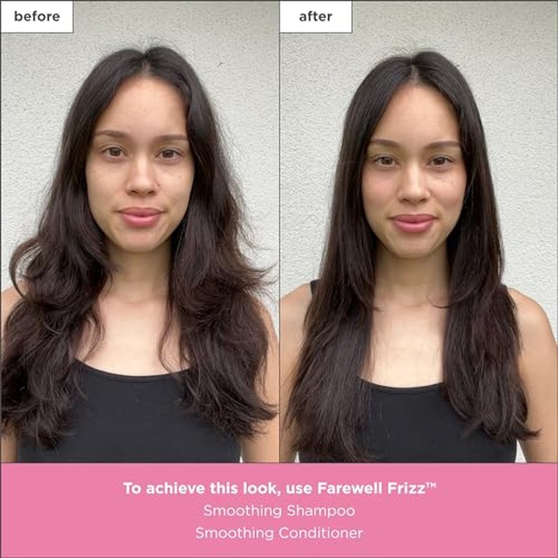 Briogeo Farewell Frizz Smoothing Conditioner, Tame Frizz and Restore Shine to Dull, Dry Hair, Nourishes and Smooths, Argan Oil for Shine, Vegan, Cruelty-Free