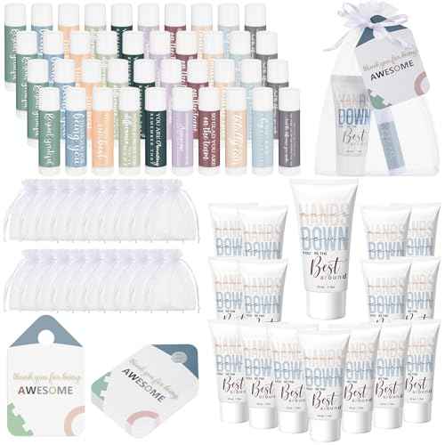 20 Sets Nurse Practitioner Week Gifts Bulk 2025 Lip Balms and Hand Cream Employee Appreciation Inspirational Hand Lotion Thank You Gift for NP OR Nurse Rad Tech Christmas Coworker Office