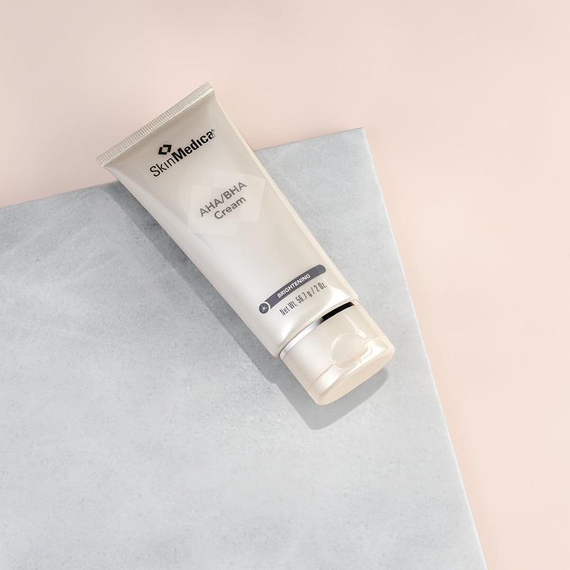 SkinMedica AHA/BHA Cream - Age-Defying Skincare Face Cream for Women That Exfoliates and Improves the Appearance of Skin Tone and Texture for Brighter Skin, 2 Oz