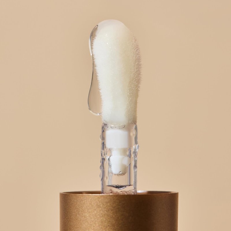 INIKA Organic Lip Oil | Bakuchiol, Squalane + Collagen in a Glossy Finish. Luxuriously Smoothing & Hydrating Lipgloss. Natural, Vegan. 0.16 Fl oz (Clear)