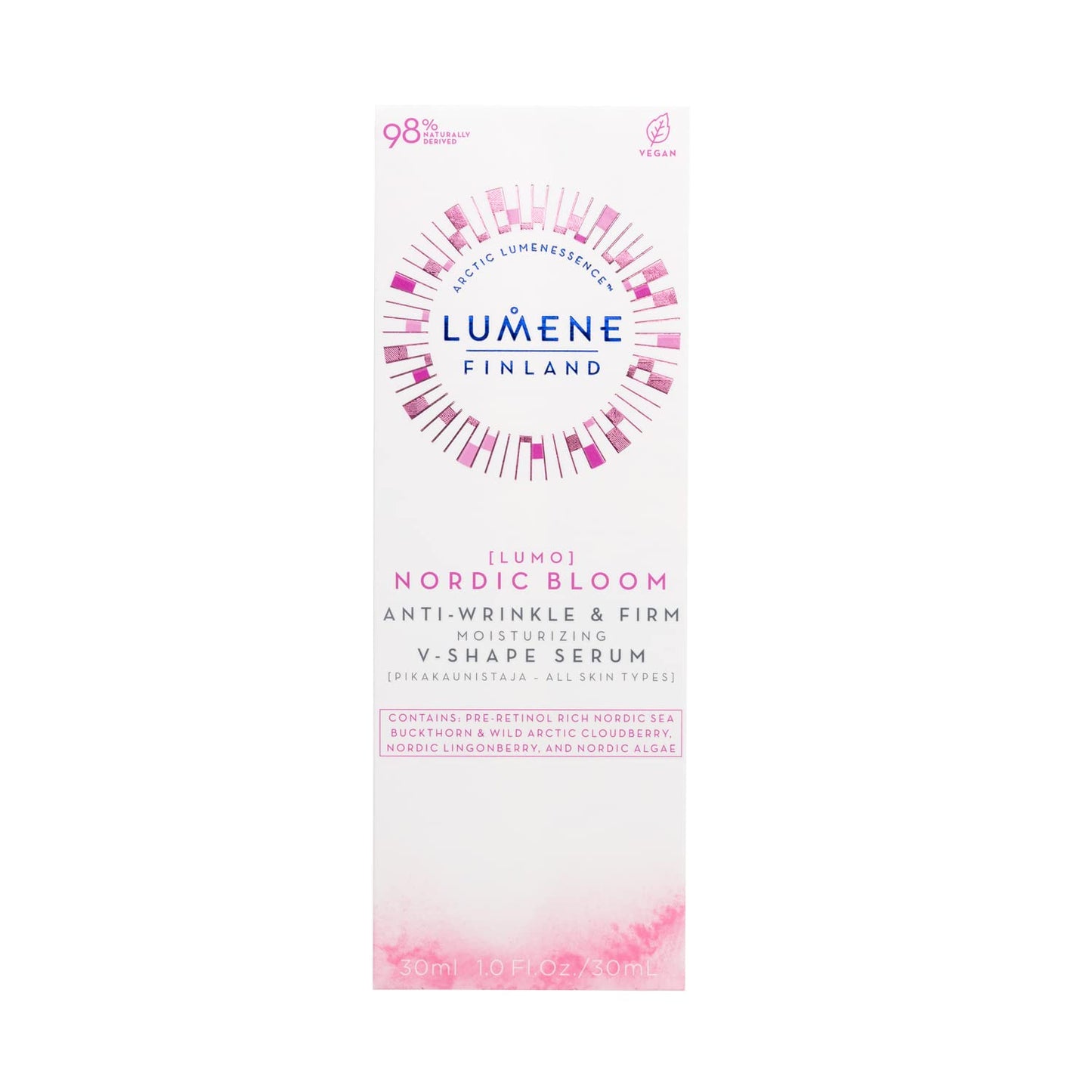 Lumene Nordic Bloom Anti-Wrinkle Firming V-Shape Serum Lingonberry 30 ml