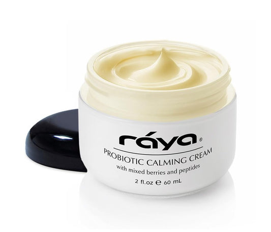 Raya Probiotic Calming Cream (309) | Moisturizing, Anti-Aging, and Calming Face Cream for Sensitive, Irritated, and Mature Skin | Soothes Over-Reactive Skin and Helps Reduce Fine Lines and Wrinkles