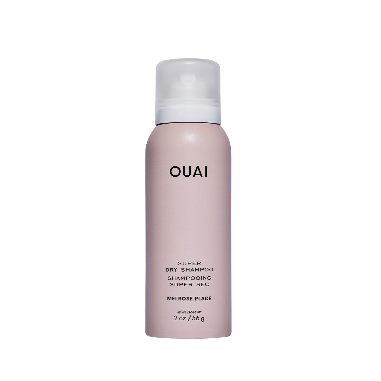 OUAI Super Travel Size Dry Shampoo - Volumizing Dry Shampoo - Absorbs Oil, Dirt & Sweat - Blends Seamlessly into Hair with Zero Residue & Enriched with a Long-Lasting Scent - Melrose Place (2 oz)