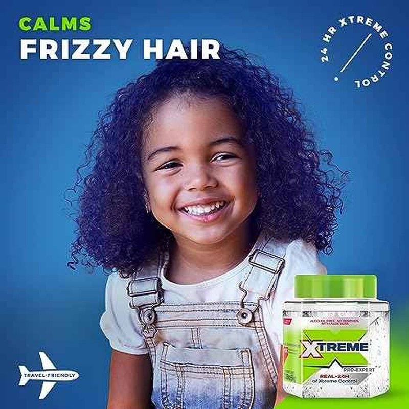 Xtreme Professional Hair Styling Gel, Clear, 10X Control Fixation Level, 8.81 oz, 3 Pack