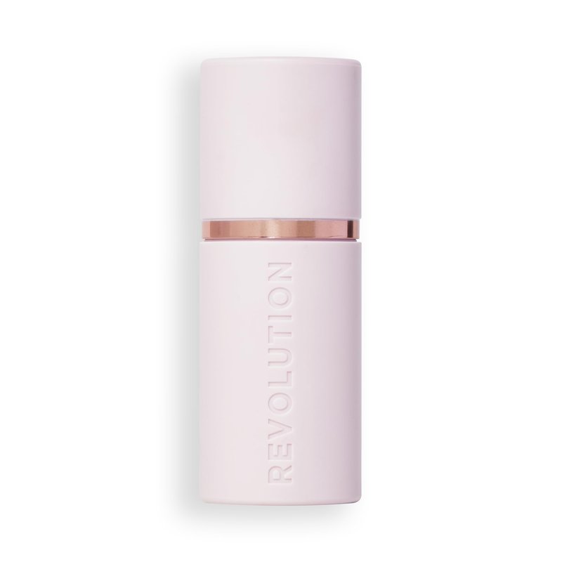 Revolution Beauty London, Skin Silk Bronzer Stick, Buildable Color for Cheek, Eye, & Lip, Cream-to-Powder Formula, Vegan & Cruelty-Free, Light Sunkissed, 0.15 oz
