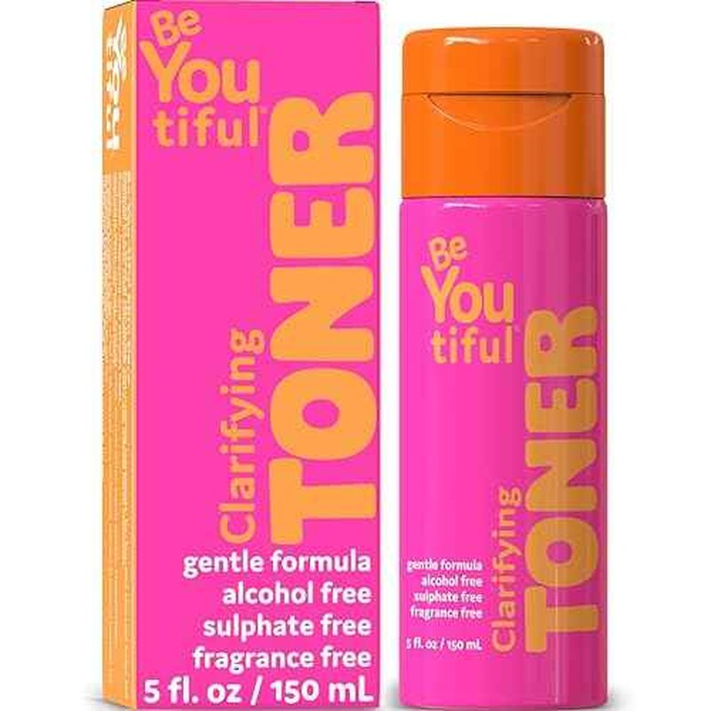 BeYouTiful Clarifying Face Toner, Preppy Skin Care for Balanced Skin, Gentle and Cleansing Facial Skincare for Teens, Tweens, and Kids, Girls and Boys Gifts, 5 fl oz, Ages 8-17