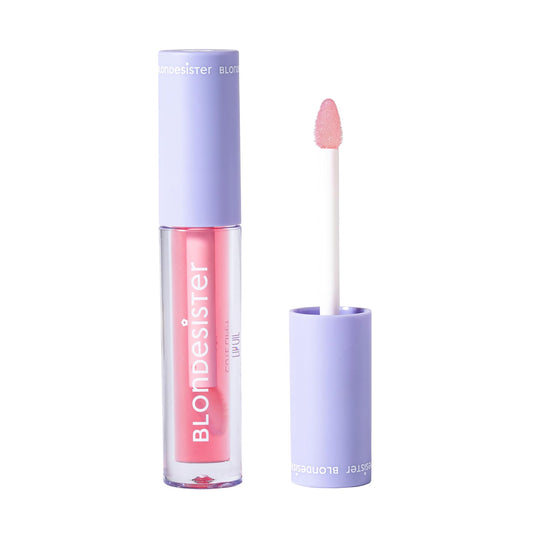 Blondesister 3 in 1 Cute Lippy Lip Oil - Nourishing Lip Oil for Women - Hydrating Lip Moisturizer - Non-Sticky Texture - 01 Coconut - 0.084 oz.