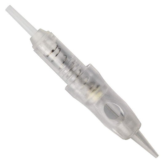 50pcs Guapa 9mm Spiral Cartridge Needles Disposable Tattoo Needles Stainless Steel Sterilized Cartridges Needles for Tattoo Machine Eyebrows Eyeliner Lip Permanent Makeup Machine (0.25mm 1P)