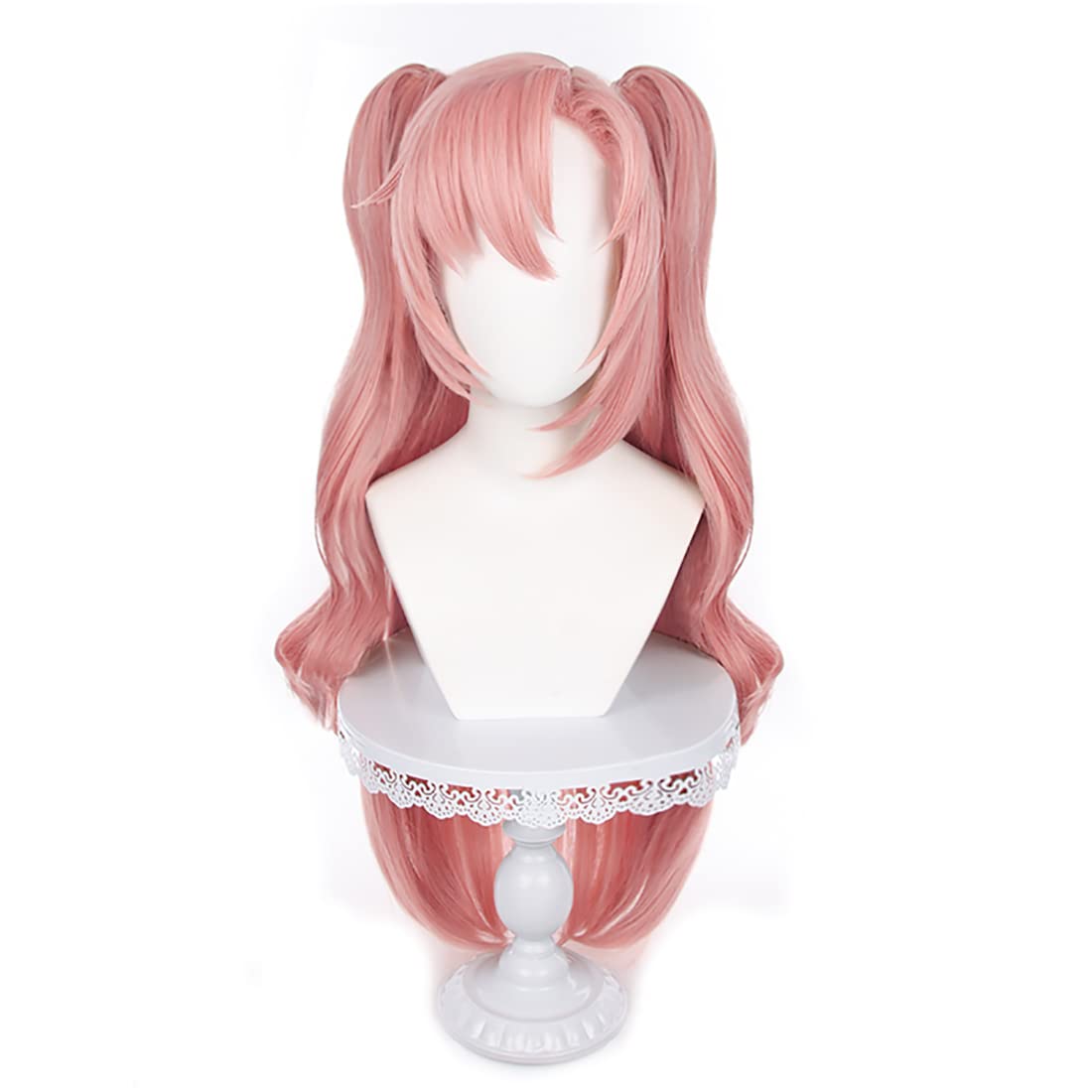 Aadesso Nicole Demara wig for anime game ZZZ Long Pink Wig with wig cap