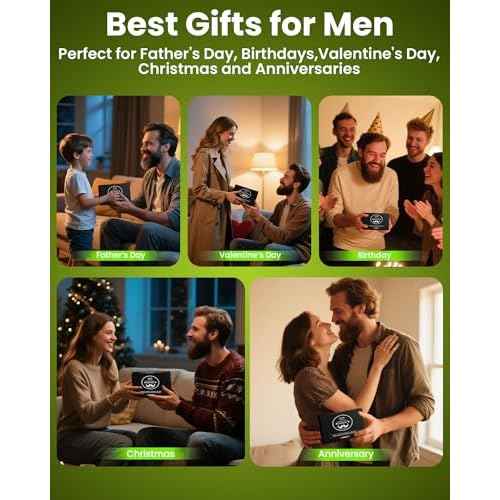 Comfy Mate Beard Kit for Men Grooming and Care: with Beard Shampoo & Conditioner Oil and Balm Brush Comb Scissors, Father's Day - Christmas - Birthday Gifts for Men Stocking Stuffers for Him Husband