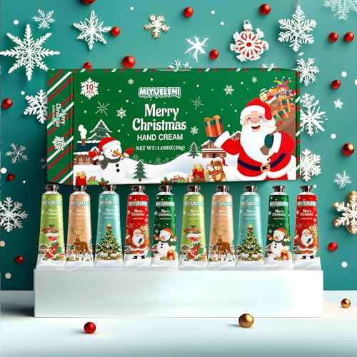 10 Pack Christmas Hand Lotion Gifts Set£¬Moisturizing Hand Cream for Women, Mini Travel Size Holiday Gifts, Stocking Stuffers & Bulk Gifts for Christmas Appreciation 30ml