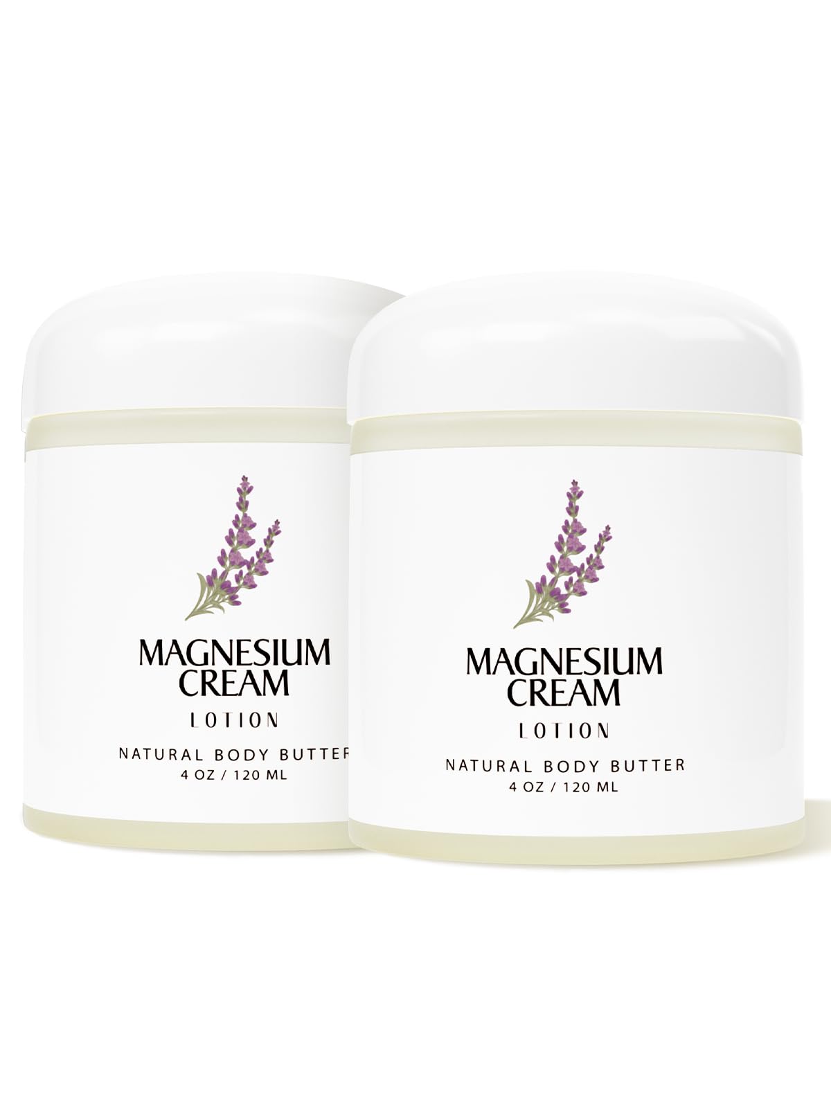 HUSPUR Magnesium Cream, Magnesium Lotion with Arnica, Soothing Relaxation with Natural Magnesium Ingredients Hydrating & Nourishing for Joints, Apply to Before Bed, 2 Pack