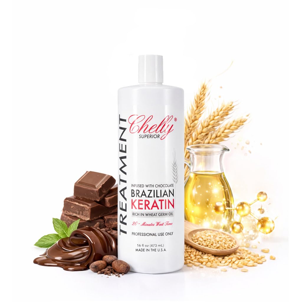 Brazilian Keratin Treatment - Superior Hair Straightening & Smoothing System | 16 fl oz