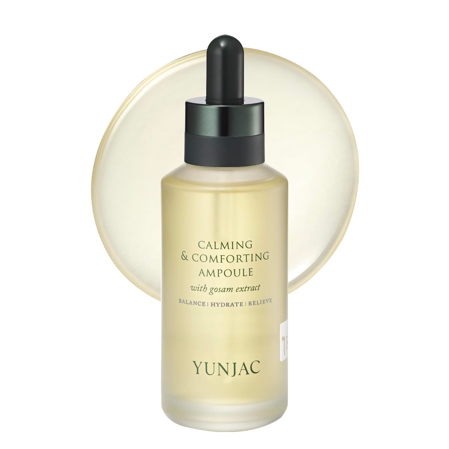 YUNJAC Calming & Comforting Ampoule (1.01 fl oz) – Soothing serum for sensitive and blemish-prone skin with Licorice, Sophora Root Extract & Panthenol, for redness relief and an instant cooling effect