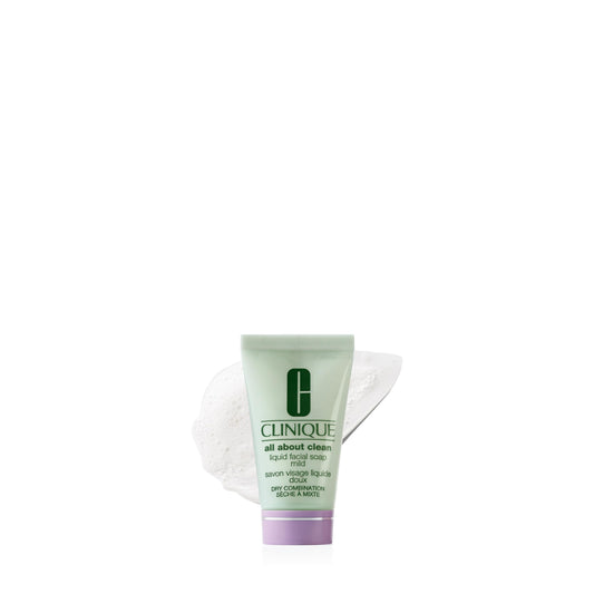 Clinique 3-Step All About Clean Liquid Gentle Facial Cleanser Soap For Dry Combination Skin | Type 2