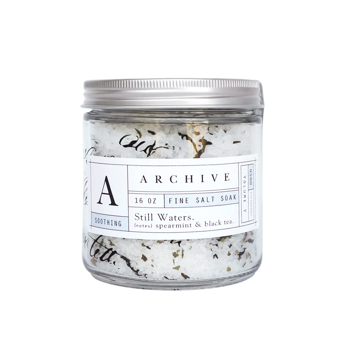 Still Waters Salt Soak - Purifying Detox Bath Salts with Natural Ingredients | 16 oz Relaxing Soak for Men & Women