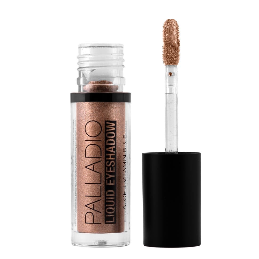Palladio Liquid Eyeshadow - Creamy Shimmery Formula with Flexible Applicator | Long-Lasting Sunstone Color