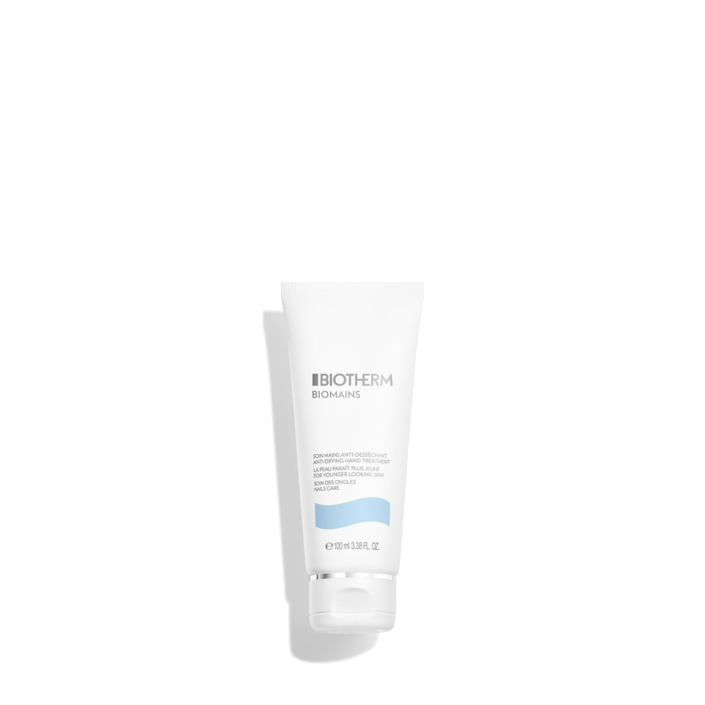 Biotherm Biomains Age-Delaying Hand Cream | Smooth & Soften Skin with Biotech Plankton, 3.4 Fl. Oz.