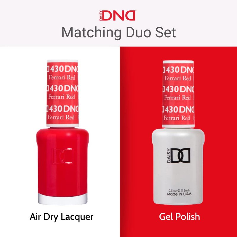 DND Gel Polish Set - Blue Collection UV/LED Nail Polish Duo | Chip-Free, 0.5 Fl Oz Each