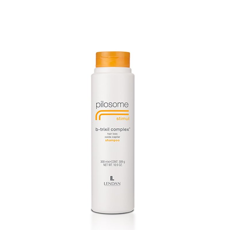 LENDAN - Gentle Specific Shampoo - Pilosome Stimul B-Trixil Complex - 300 ml - Removes Excess Sebum - Helps Improve the Appearance of Thin and Weakened Hair - Soft and Silky Finish