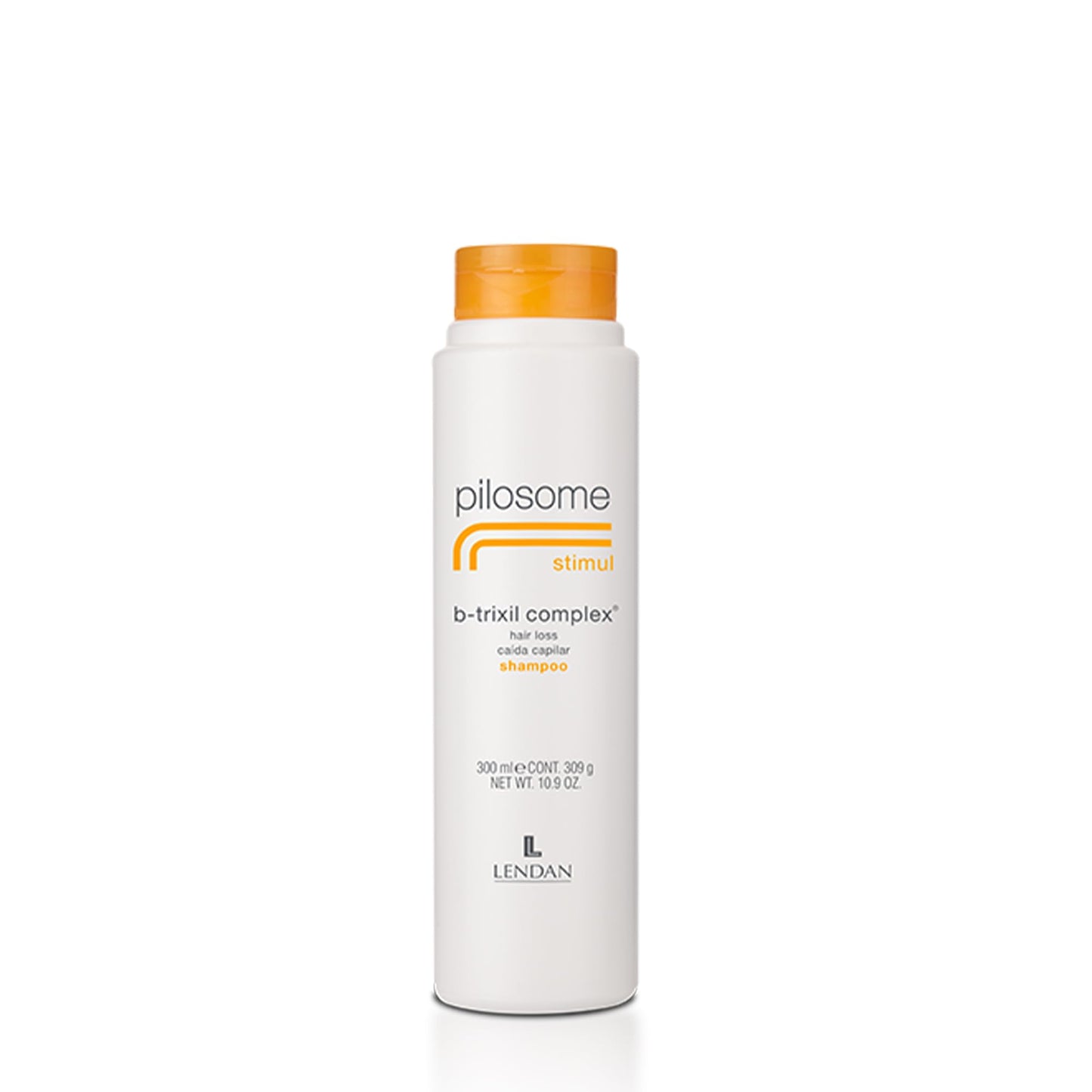 LENDAN - Gentle Specific Shampoo - Pilosome Stimul B-Trixil Complex - 300 ml - Removes Excess Sebum - Helps Improve the Appearance of Thin and Weakened Hair - Soft and Silky Finish