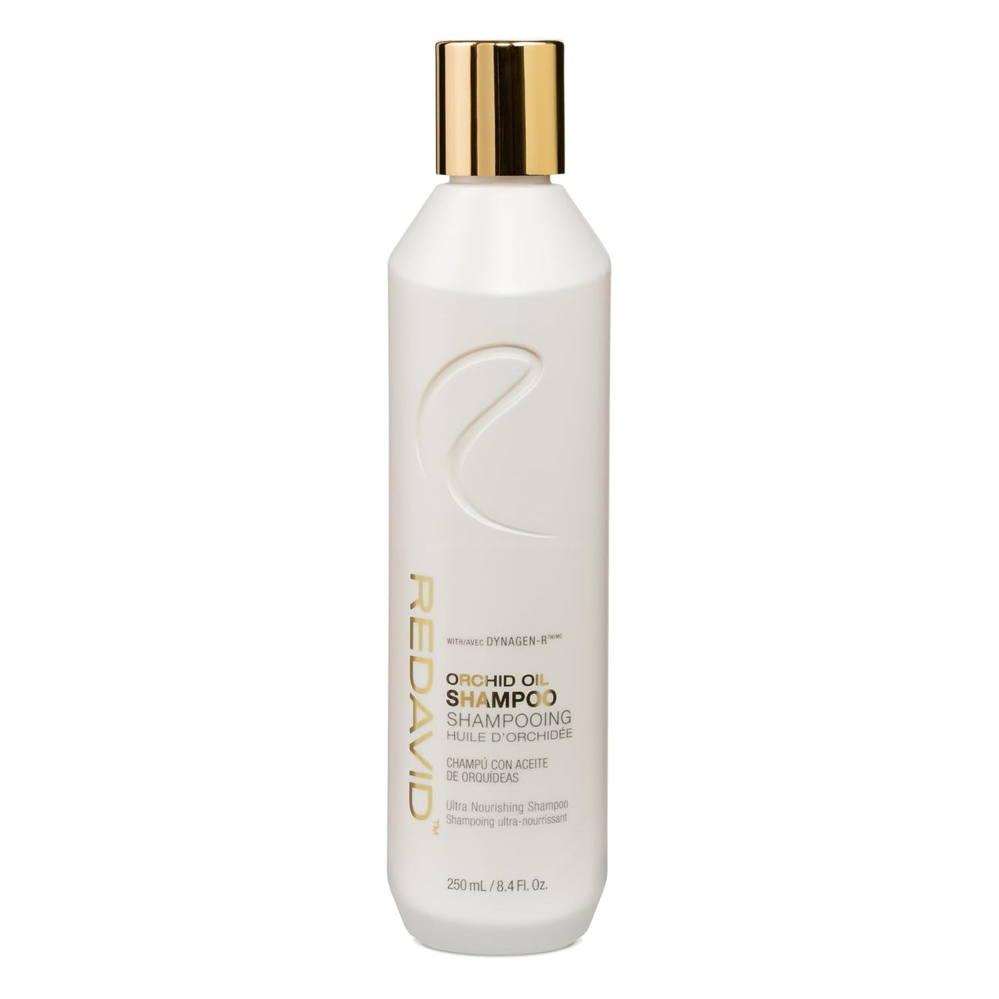 Ultra Nourishing Shampoo with Orchid Oil, Shea Butter & Coconut Oil | Strengthens & Hydrates Curly Hair (250ml)