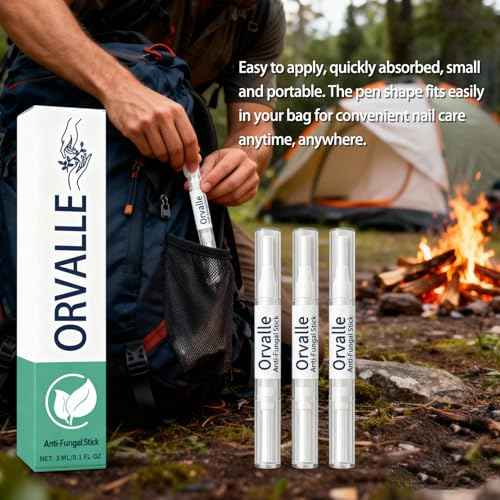 Orvalle Nail Fungus Pen, Toenail fungus pen,Nail Growth Pen for Repair & Strengthener,Powerful Formula, Fast Acting, Easy to Apply