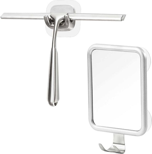 Fogless Shower Mirror for Shaving - Anti-Fog Design | Perfect for Glass Doors