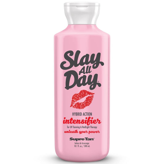 Slay All Day Hybrid Action Intensifier for UV Tanning & Redlight Therapy 10.1oz