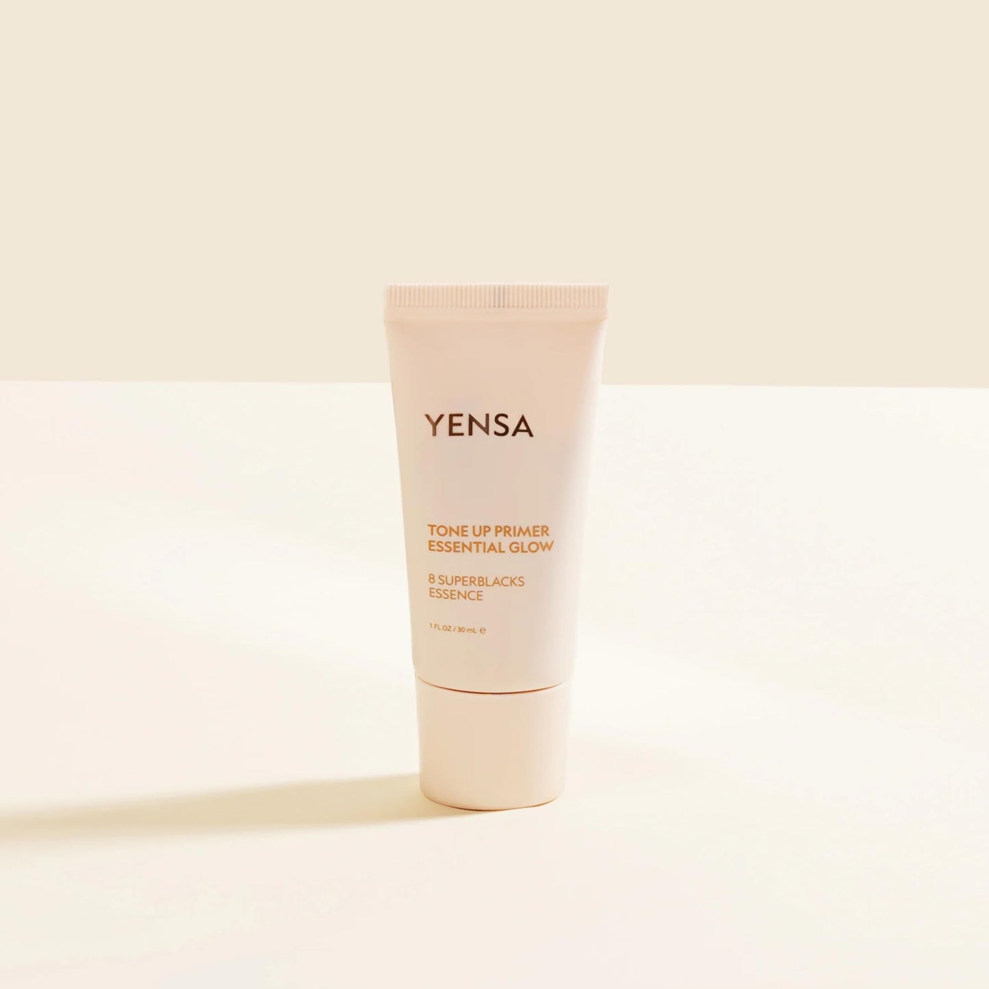 YENSA Tone Up Essential Glow Primer for Face - Brightening & Blurring Makeup Primer - Makeup Base Infused with Superfood Ingredients - Minimizes Appearance of Pores - Satin-Sheen Finish (1 Fl oz)
