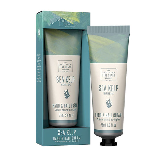 Scottish Fine Soaps Sea Kelp Hand & Nail Cream - Nourishing Moisturizer | 75ml