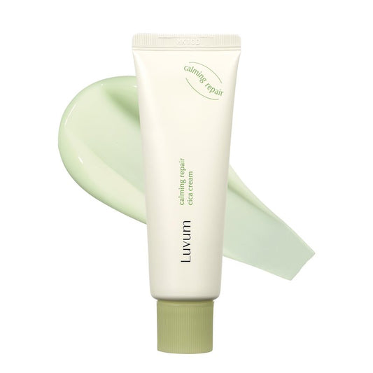 LUVUM Calming Repair Cica Cream, Centella, Recovery Night Cream, 1.7 fl. oz