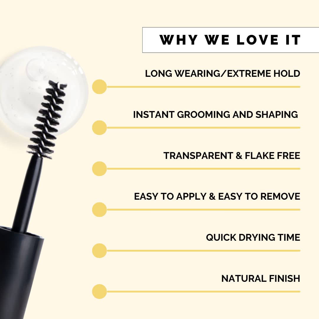 Elizabeth Mott - Thank Me Later Face Makeup Setting Spray and Queen of the Fill Clear Sculpting Brow Gel (2-Pack Bundle)