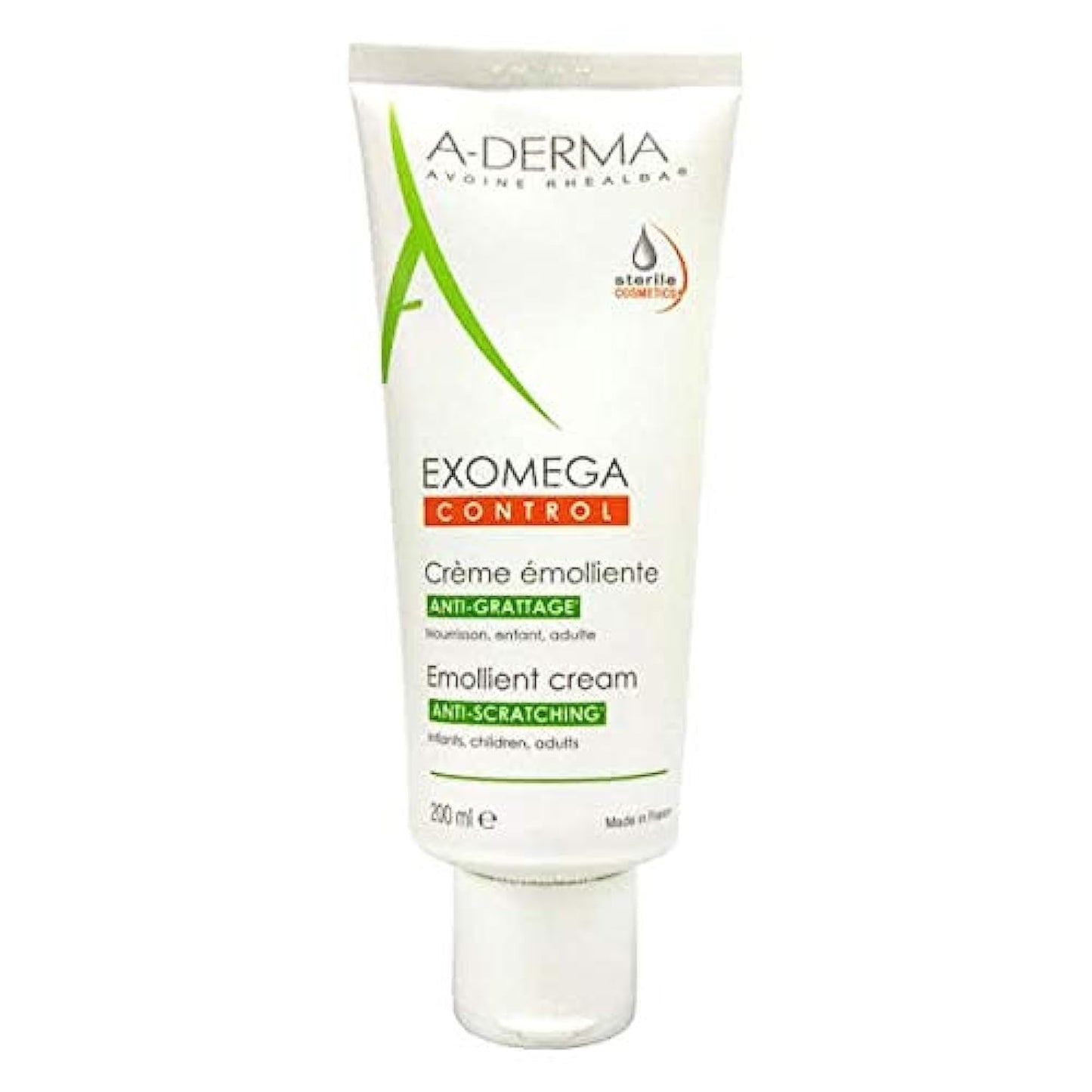 A-Derma Exomega Emollient Cream - Soothing Oat Milk Formula | 200ml