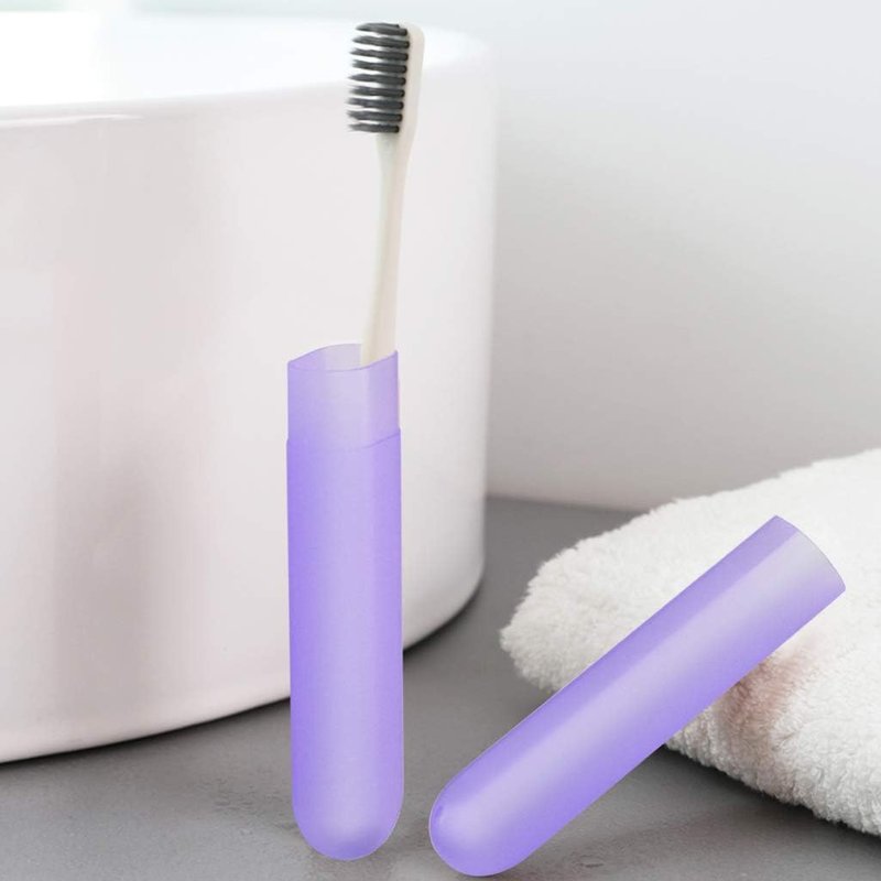 Portable Dust-Proof Toothbrush Case Set - 48PCS in 6 Colors | Ideal for Travel & Daily Use