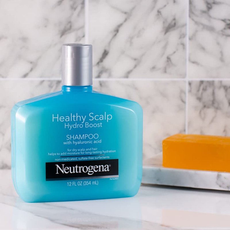 Neutrogena Healthy Scalp Hydro Boost Shampoo & Conditioner Set with Hyaluronic Acid, Hydrating Shampoo & Conditioner Helps Add Moisture to Dry Scalp & Dry Hair, Non-Medicated, 2 x 12 fl. oz