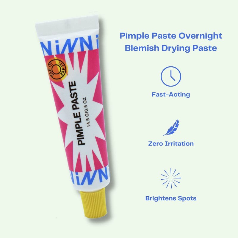 iNNBEAUTY PROJECT Pimple Paste Overnight Blemish Drying Paste 0.2 oz/ 8 mL