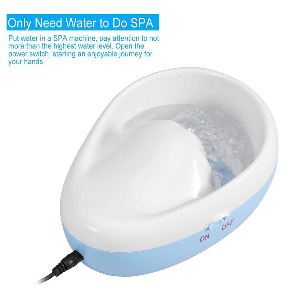 Electric Nail Soaking Bowl - Manicure Spa Soak & Polish Remover Tool | Home & Salon Use