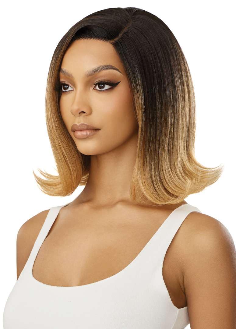 Outre Lace Front Wig - Carmel (JET BLACK 1)