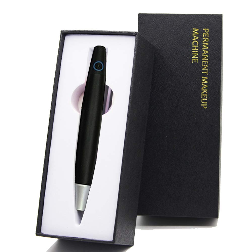 Wireless Permanent Eyebrow Makeup Pen Professional Rechargeable Rotary Machine Device With 10PCS Needles For Eyebrows,Eyeliners, Lips