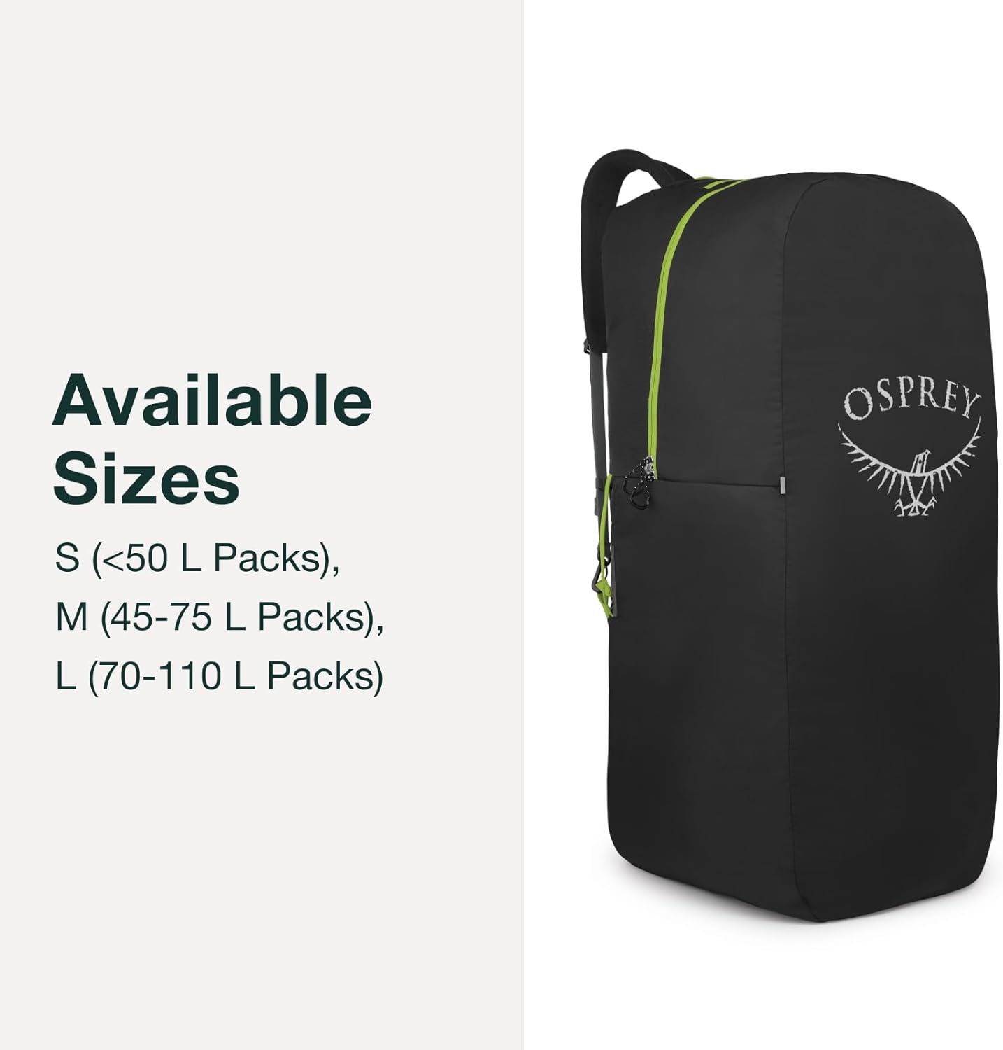 Osprey Airporter Backpack Protector - Durable Travel Cover for All Sizes