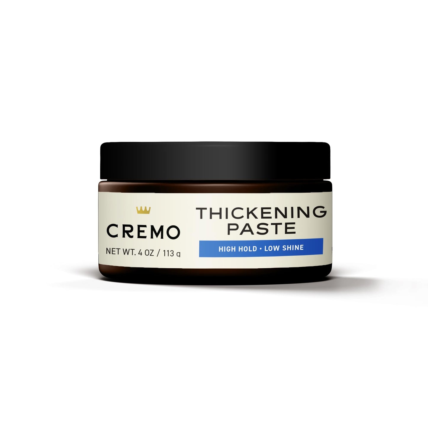 Cremo Hair Thickening Paste for Men - Premium Barber Grade Thickening Paste,High Hold and Low Shine,Hair Styling 4 Oz,(Pack of 2)