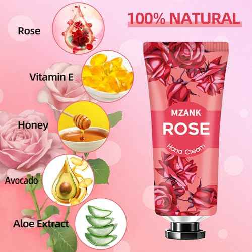 14 Pack Hand Cream for Dry Cracked Hands,Stocking Stuffers Gifts for Women Teengirls,Valentines Day Gifts,Bridesmaid Gifts,Nurse Appreciation Gifts,Teacher Appreciation Gifts,Hand Lotion Travel Size