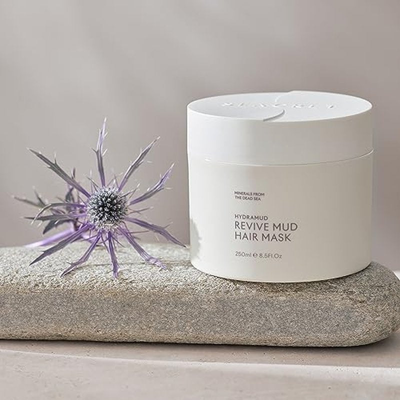 SEACRET Mud Hair Mask with Argan Oil & Minerals From The Dead Sea, A Reviving Hair Mask For Damaged Hair, Suitable For All Hair Types, 8.5 FL.OZ